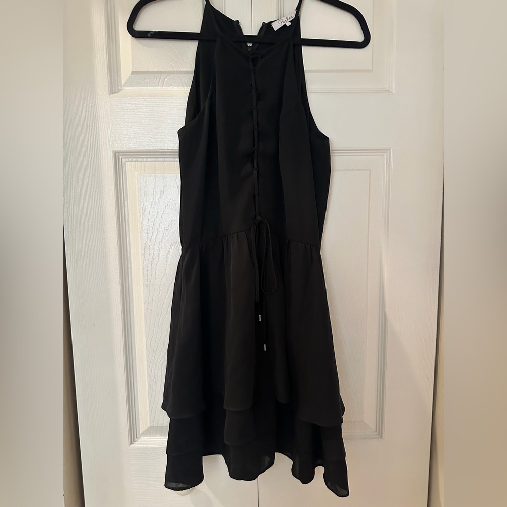 Parker Black Sleeveless Dress